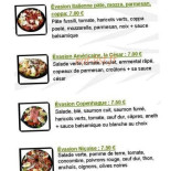 Meal Evasion Cardápio