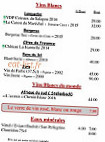 L'epopée menu