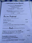 Weissbräu Huber menu