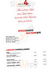 Kulturcafe menu