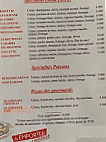 Lambi Pizz menu