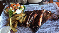 La Cabana Smokehouse San Felipe food