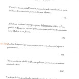 Parenthèse Cardápio