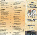 Den Hvide Elefant menu