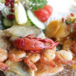 Fischerklause Comida