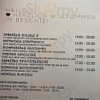 Beschte menu