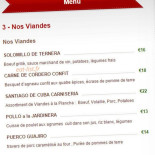 Bodeguita Avignon Cardápio