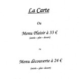L'arôme Cardápio