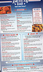 American menu