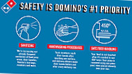 Domino's Pizza inside