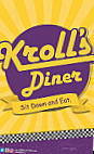 Kroll's Diner menu