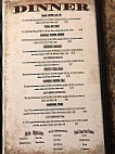 Prairie House menu