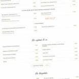 Opéra Cardápio
