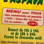 L'aspava Cardápio