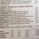 L'aspava Cardápio