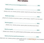 Chez Eugène menu