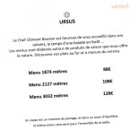 Ursus Cardápio