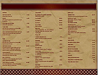 Loch Shiel House menu