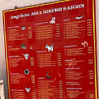 Asia Bistro Saigon menu