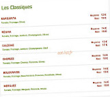 La Roma Pizzas menu