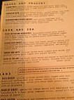 Restaurant Tyler menu