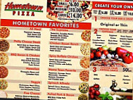 Hometown Pizza menu