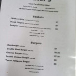 Taters Cardápio