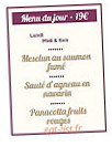Blanche de Castille - Hotel, Bar, Brasserie menu