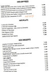 Le Petit Sale menu