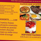 Hop Food Tajines menu