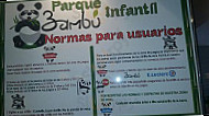 Cafeteria Bambu Soria menu