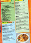 Los Lagos menu