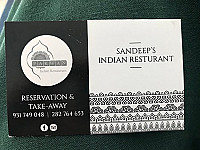Sandeep's Pakwan Indian menu