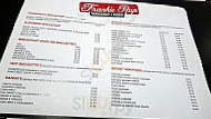 Frankie Rays menu