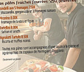 Le Leone menu