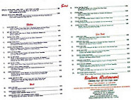 Kowloon Restaurant menu