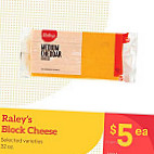 Raley's menu