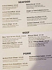 Red Fez Grill menu