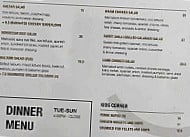 57 Cafe Bar Restaurant menu
