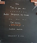 Le Loft menu