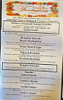 Stephen Anthony's Restaurant menu