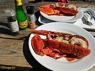 The Lobster Hut food