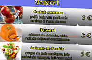 Le Geethanjali menu