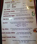 The Pig Bbq Pub menu