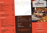 Cafetería Iturrialde menu