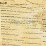 Panera Bread Cardápio