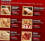 Kfc menu