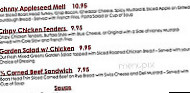 Crossroads Cafe Deli menu