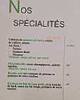 Philippe Kirn Traiteur menu