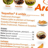 Arepado Cardápio